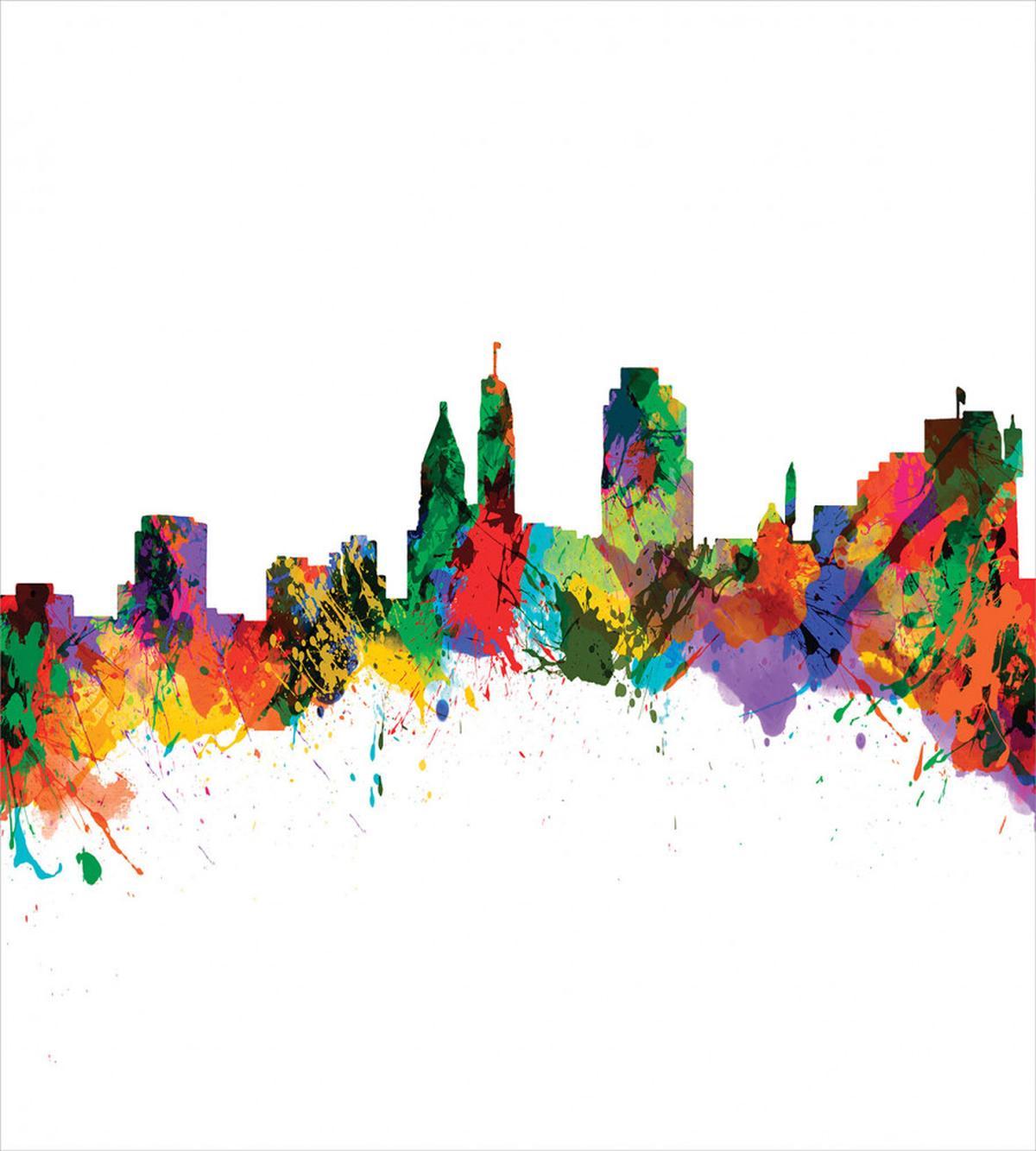 Strokes of a Paintbrush — Pattern