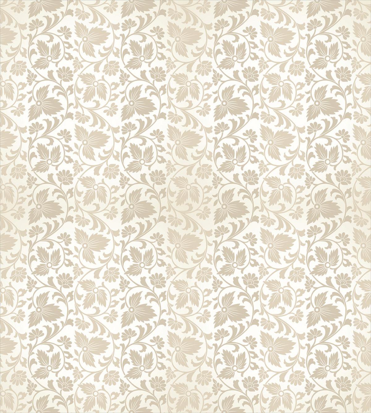 Retro Swirl Flowers — Pattern