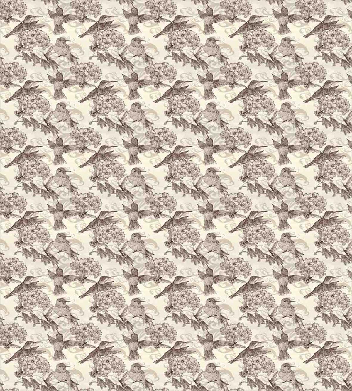 Ruby-Throated Hummingbird — Pattern