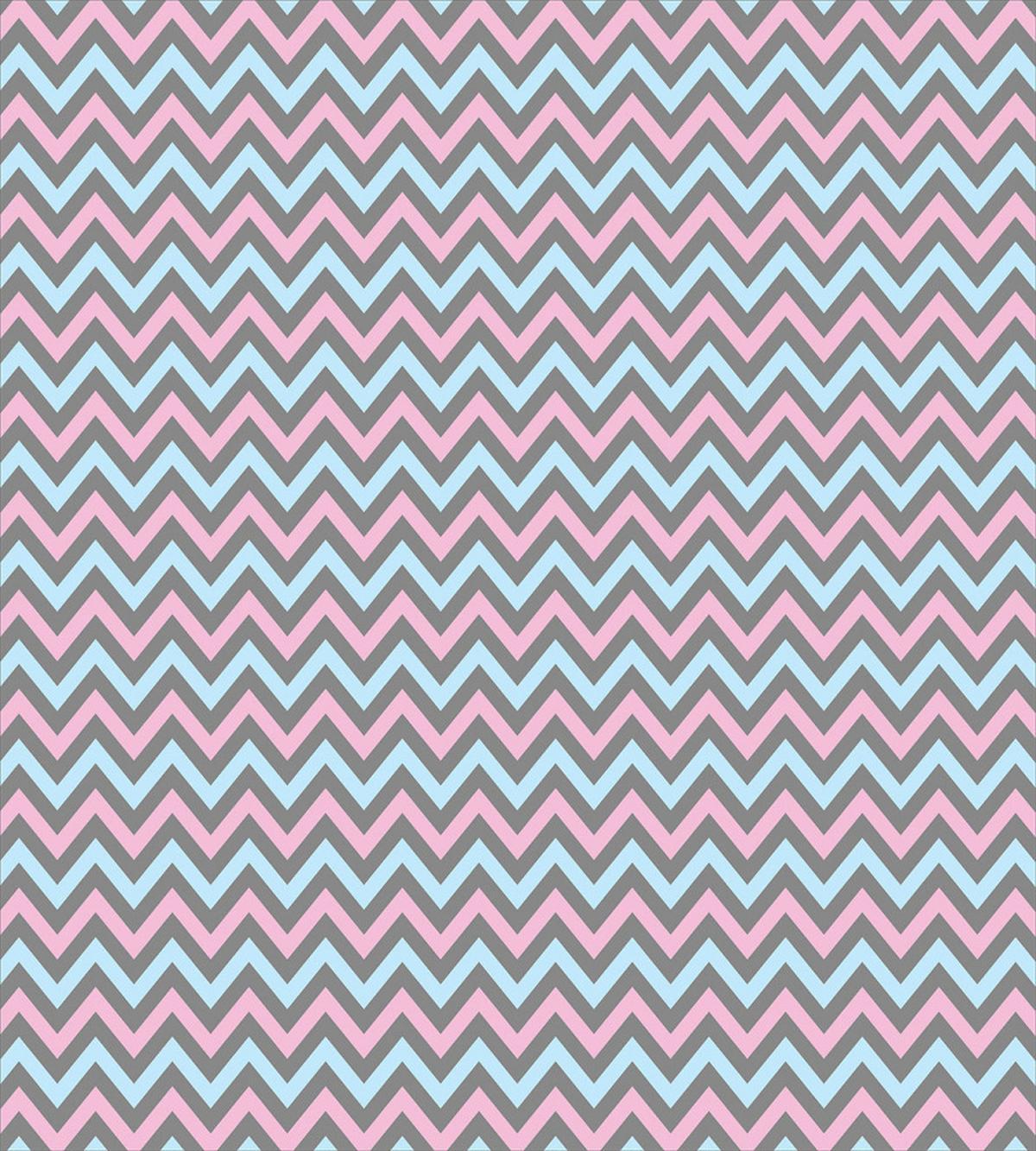 Pastel Sharp Zigzags — Pattern