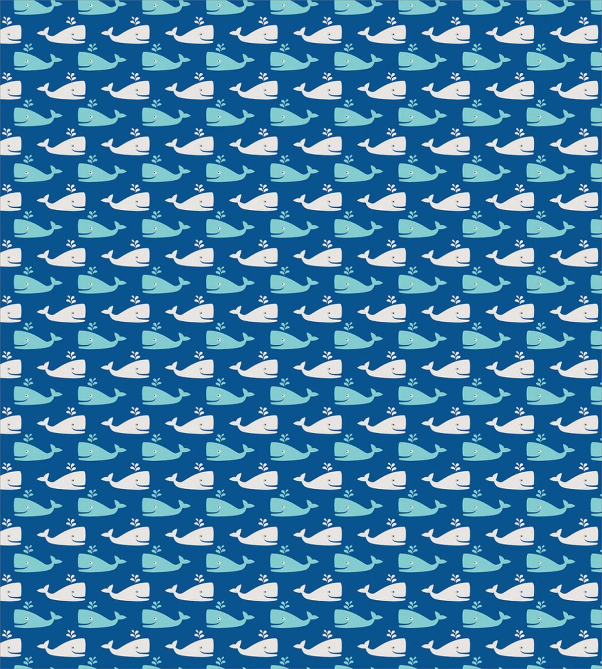 Bicolor Ocean Animals — Pattern