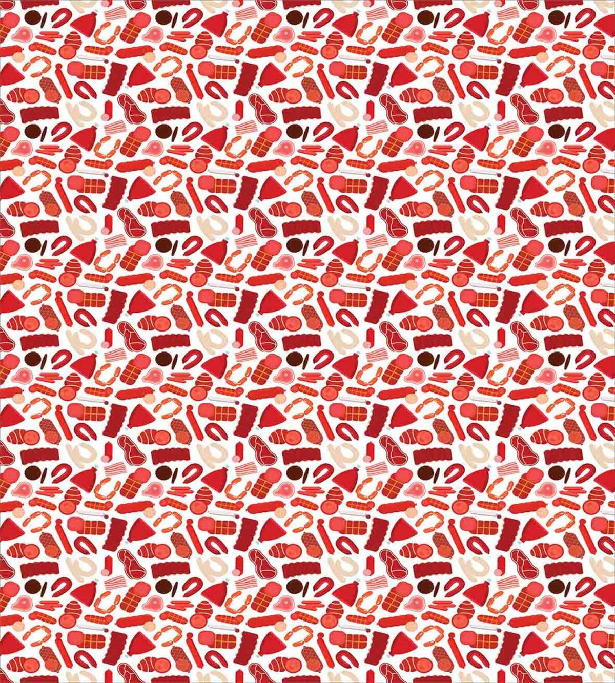 Appetizing Pork Meat Ham — Pattern