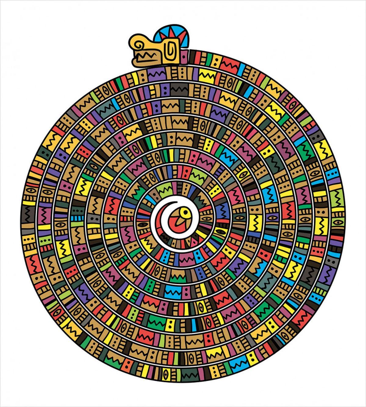 Old Mexican Kingdom Snake — Pattern