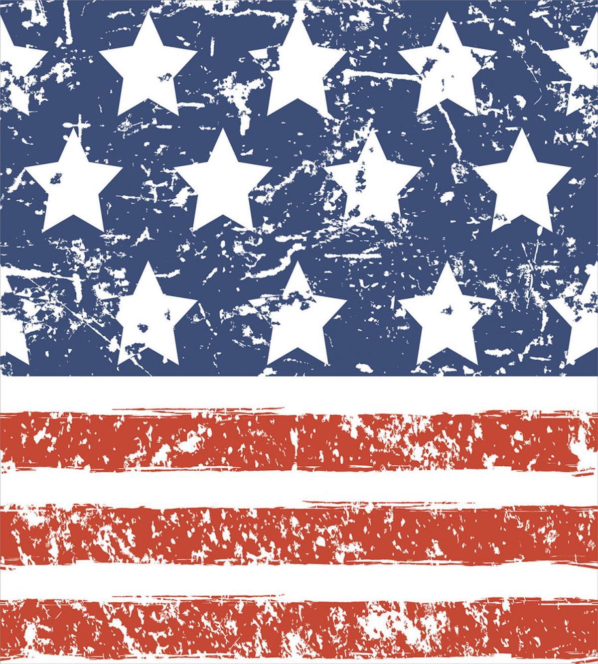Flag with Grunge Effect — Pattern