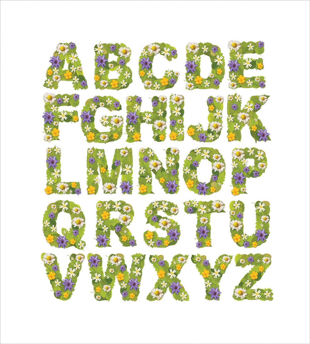 Spirng Themed ABC — Pattern