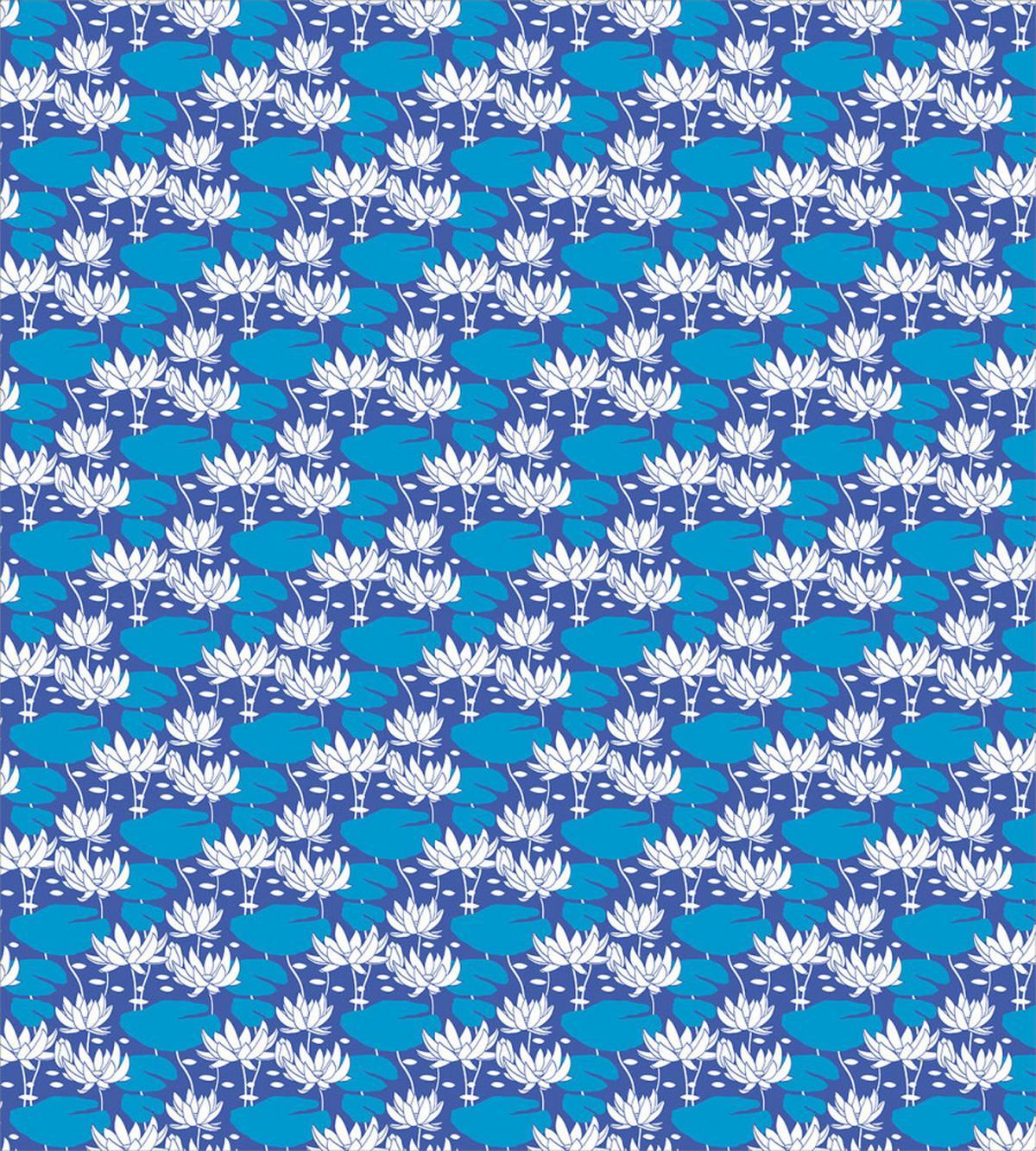 Water Lily Flowers — Pattern