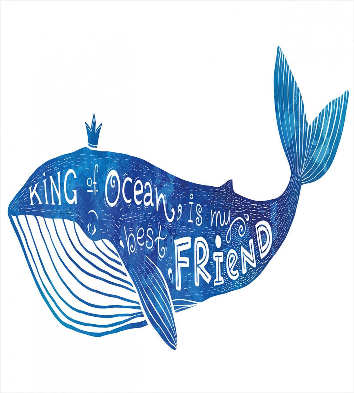 Whale King Friend — Pattern