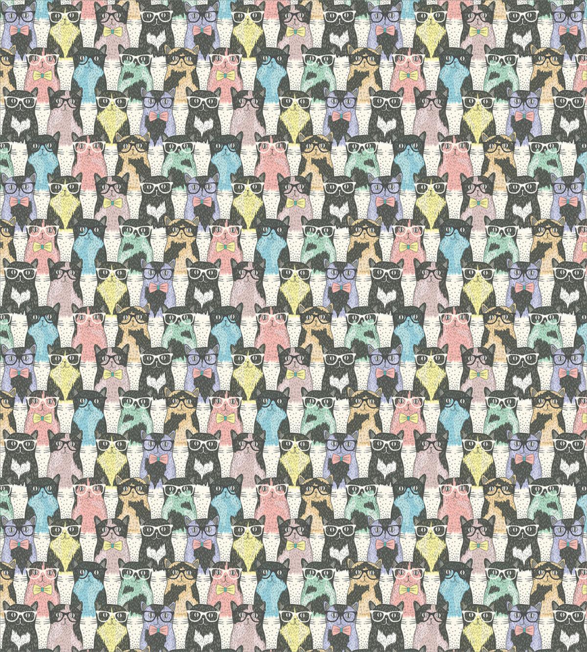 Retro Hipster Bow Ties — Pattern