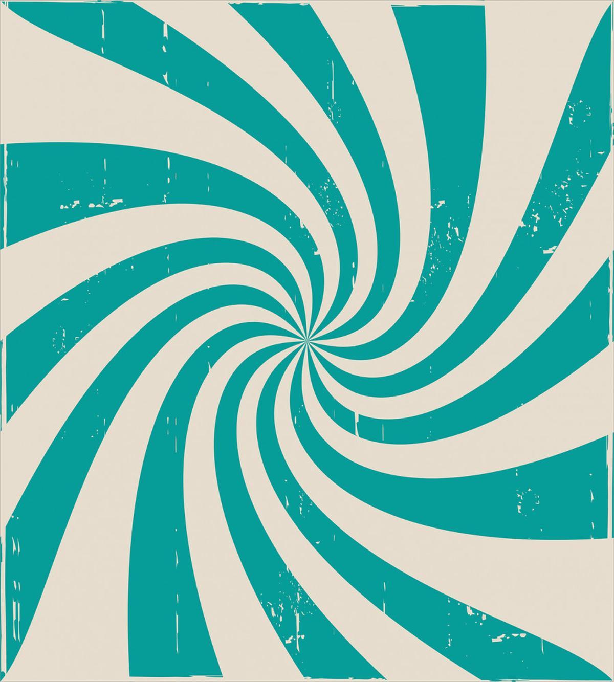 Nostalgic Spiral Colors — Pattern
