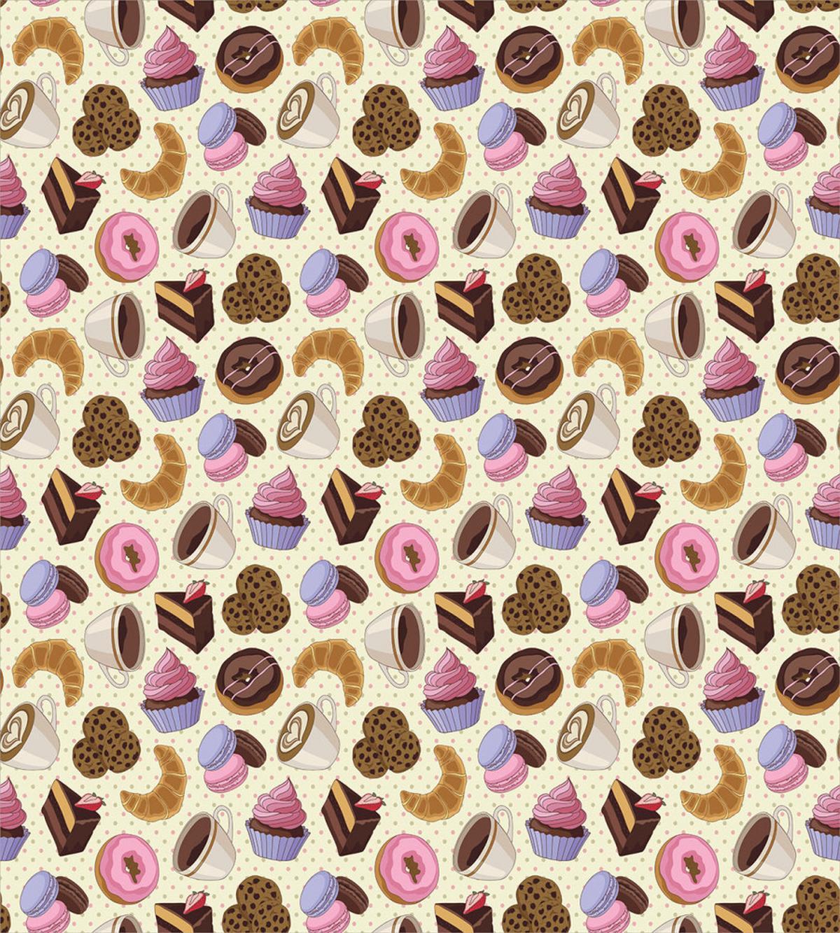 Coffee Cups Cookies — Pattern