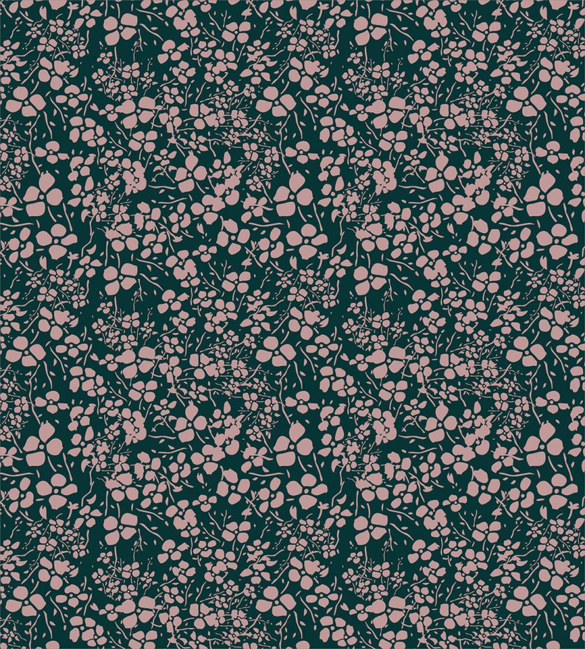 Bicolor Spring Meadow Flora — Pattern