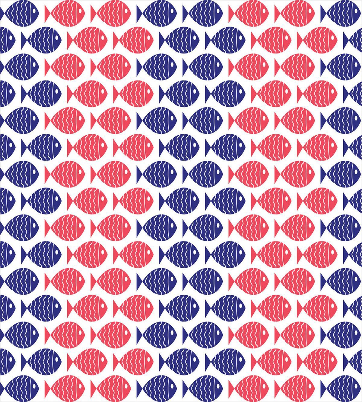 Nautical Fish Theme Design — Pattern