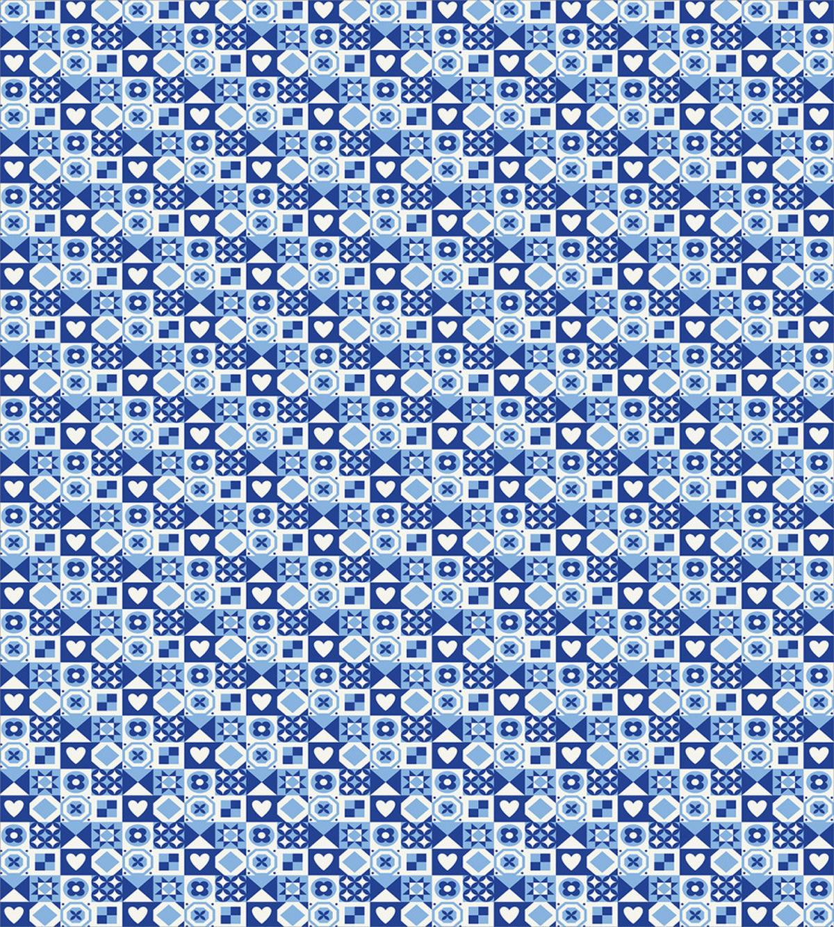 Abstract Grid Squares — Pattern