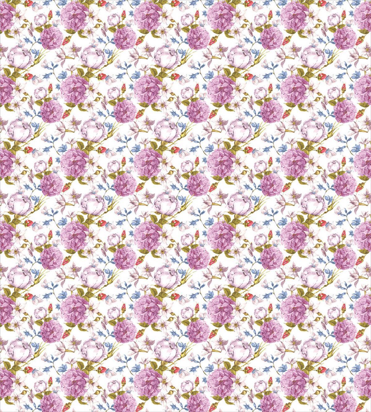 Retro Nature in Pastel Tones — Pattern