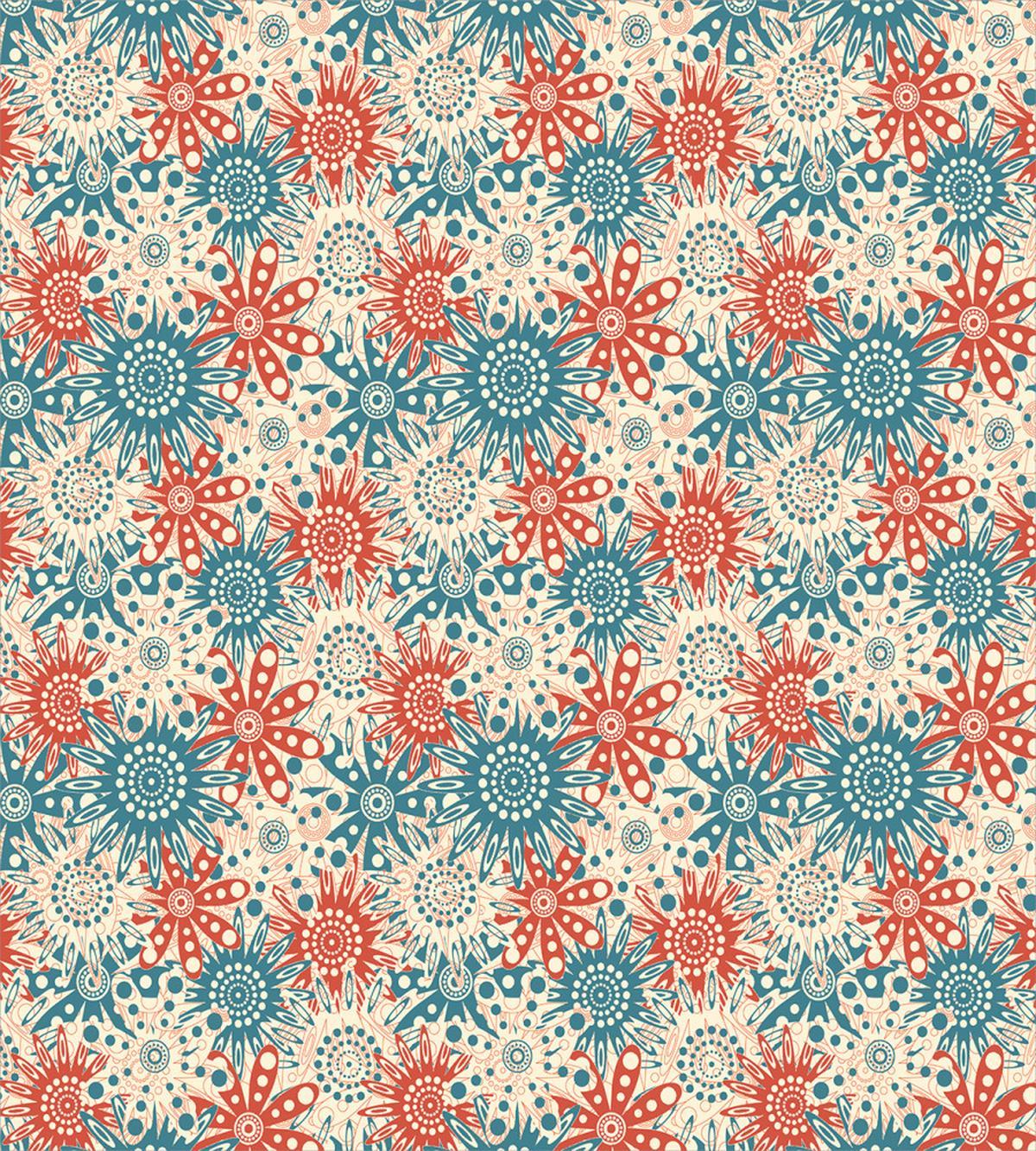 Hippie Floral Art — Pattern