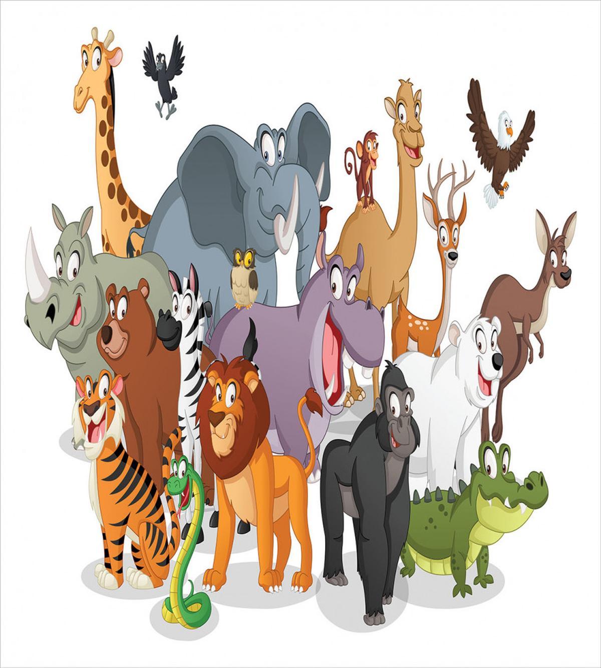 Cheerful Woodland Fauna — Pattern