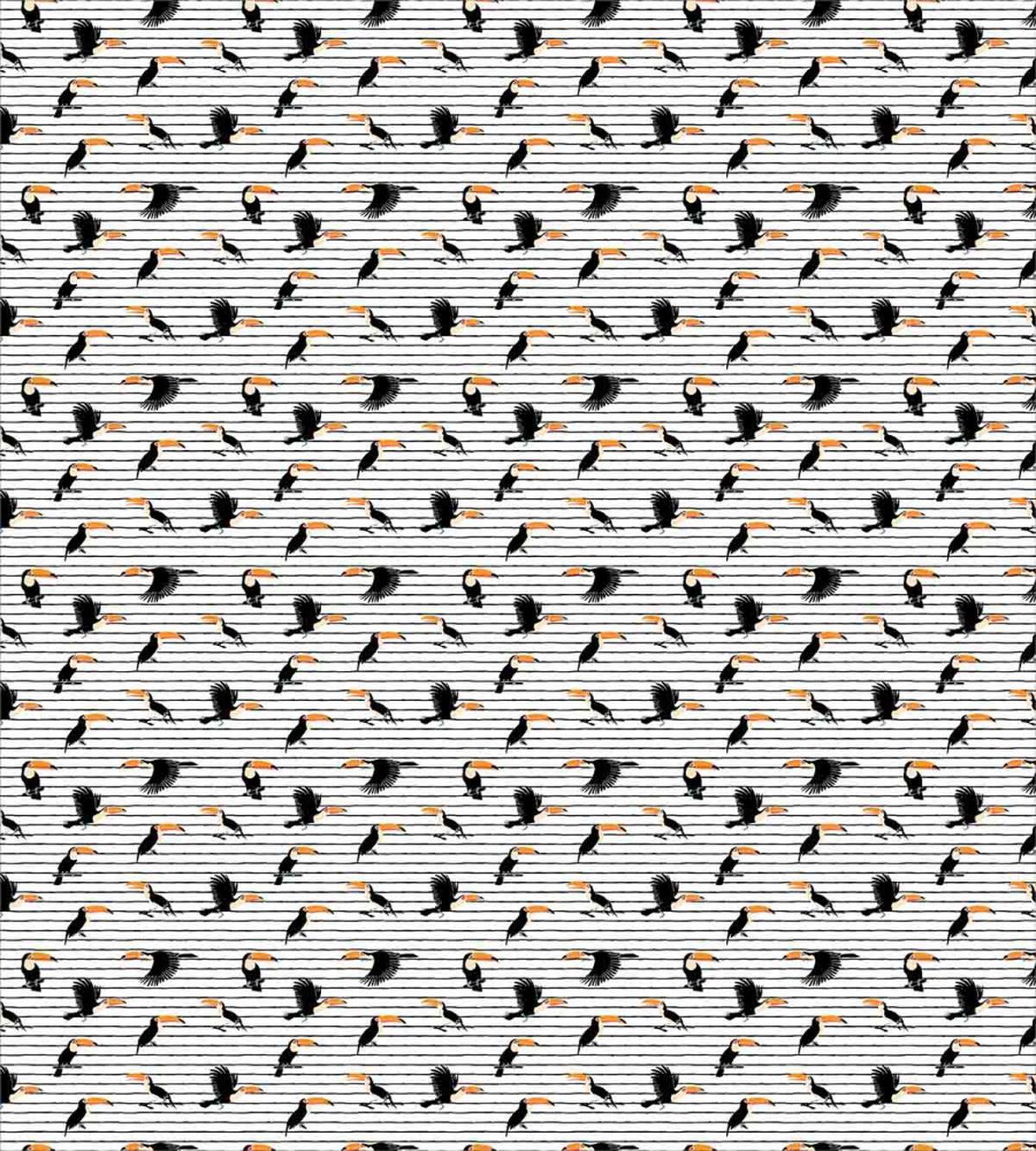 Exotic Toucan Birds Animal — Pattern