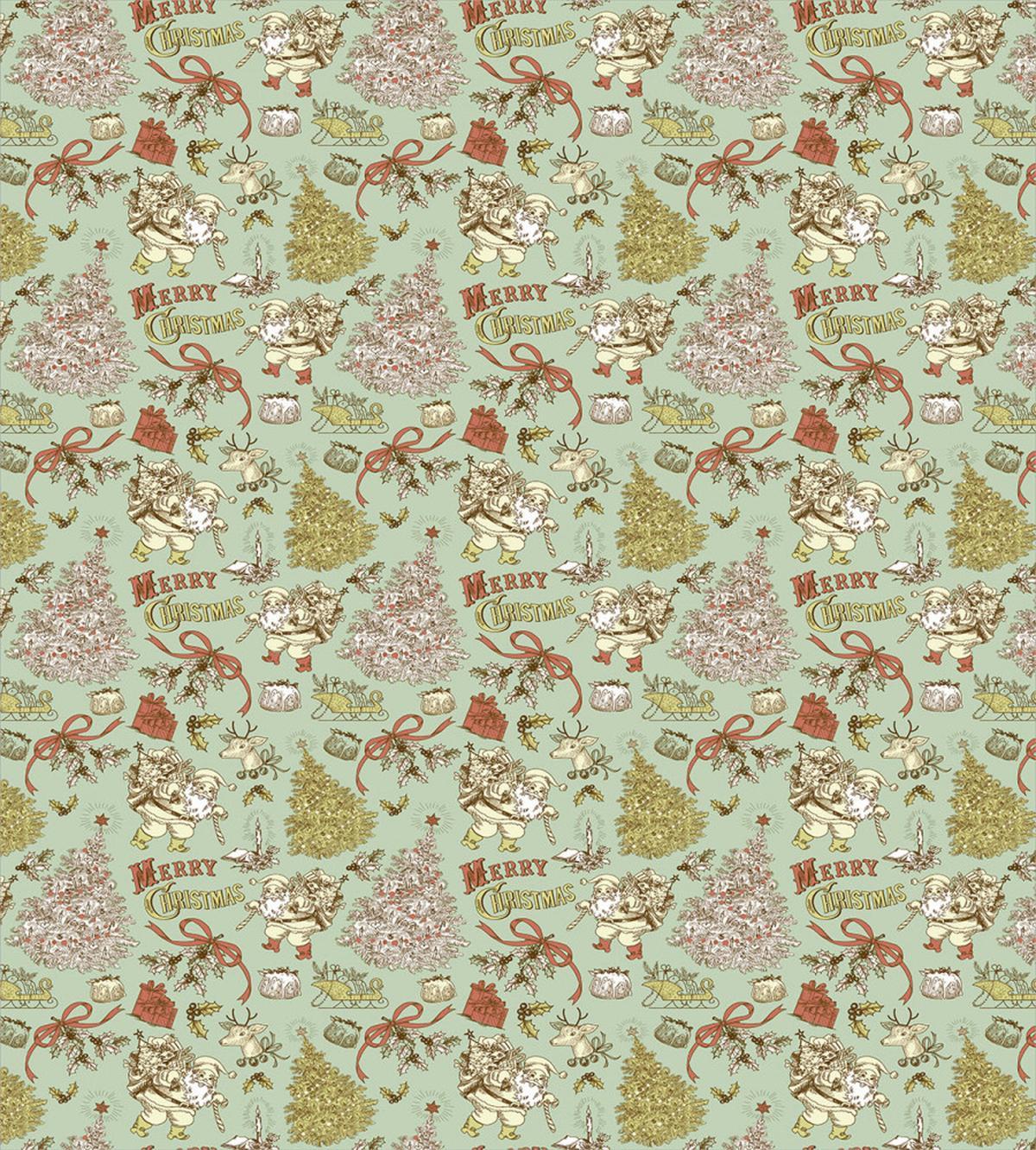 Vintage Tree Santa — Pattern