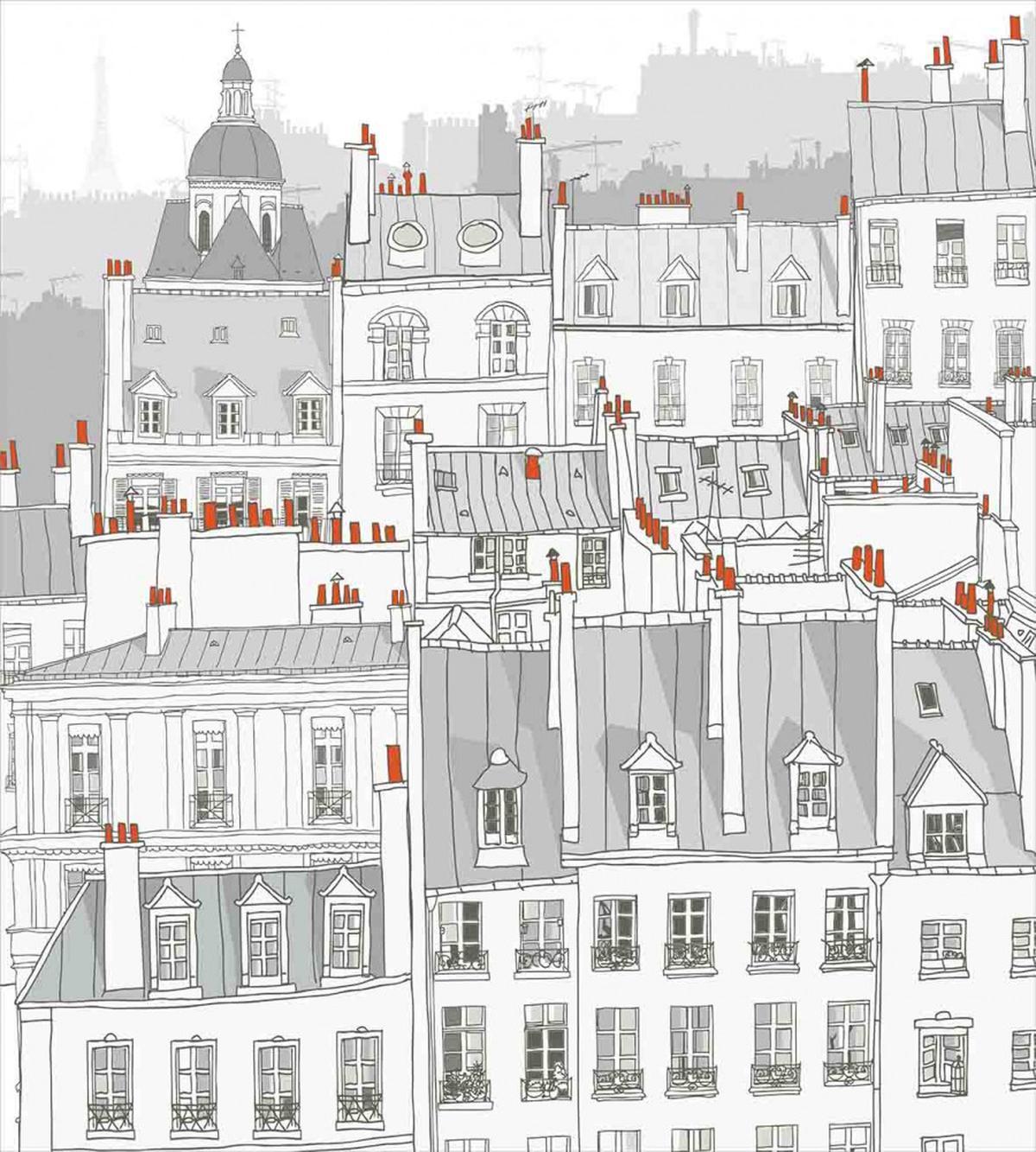 European Roofs of Buildings — Pattern