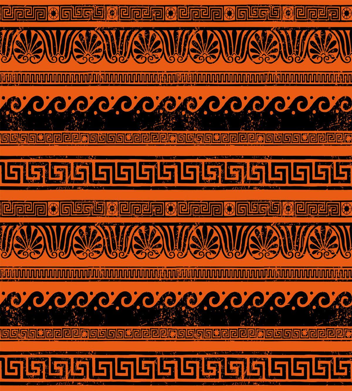 Old Border Ornaments — Pattern