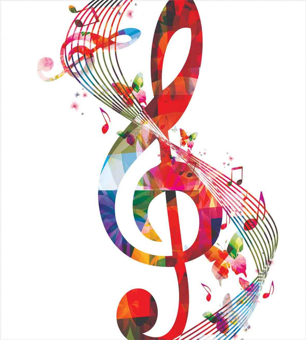 Notes Rhythm Artwork — Pattern