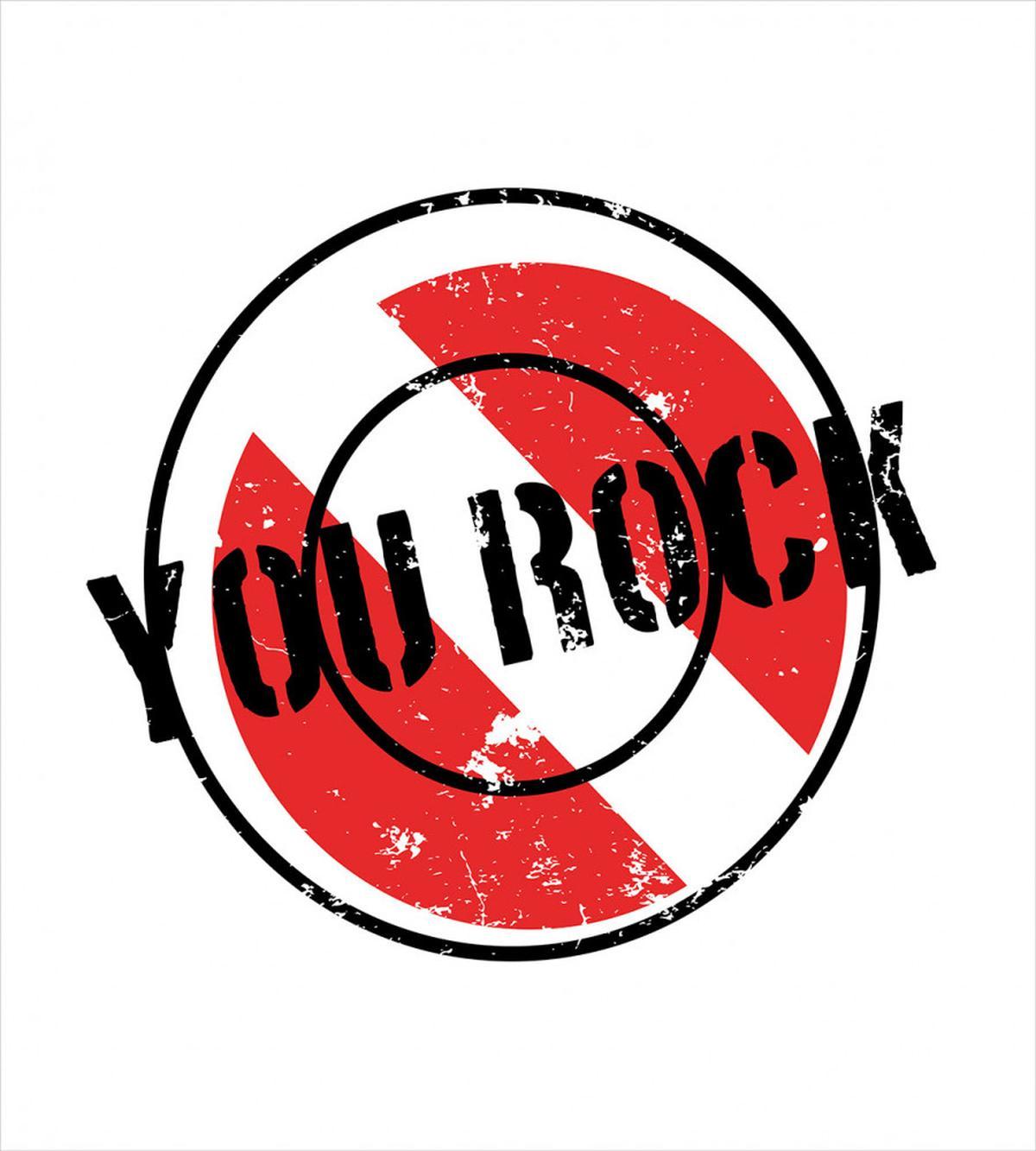 Grunge Look Stamp Graphic — Pattern