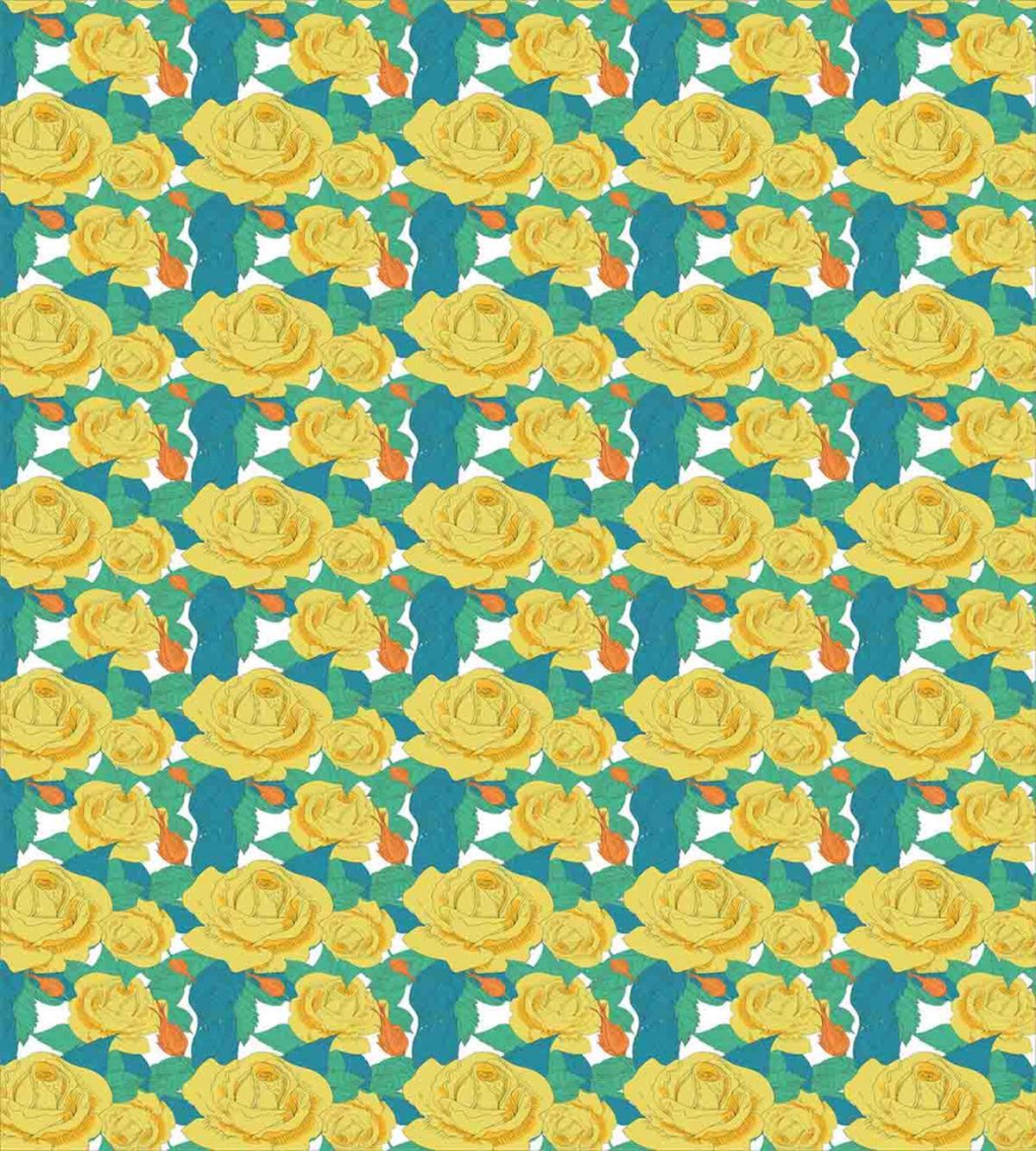 Spring Rose Bouquet — Pattern