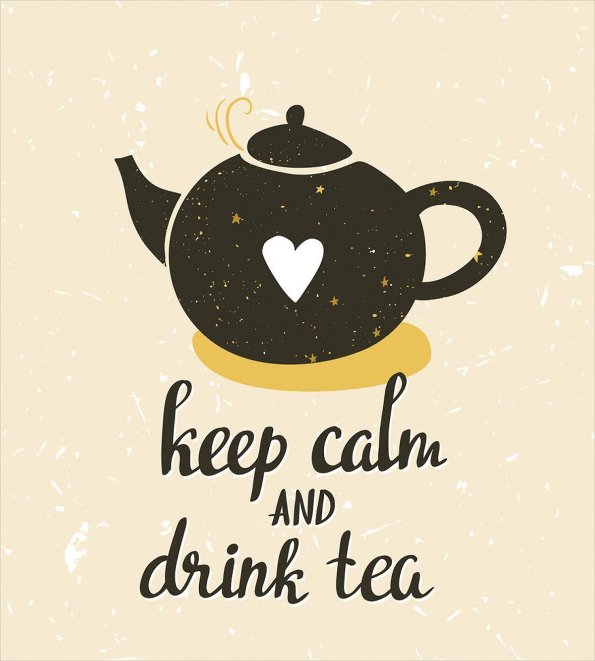 Drink Tea Teapot — Pattern