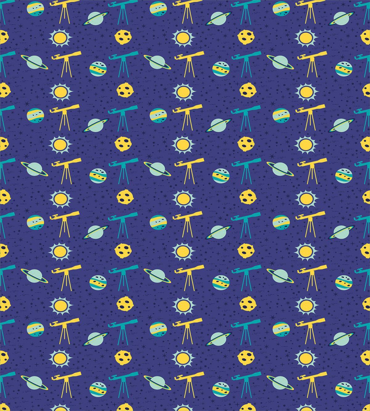 Sun Planets and Telescope — Pattern