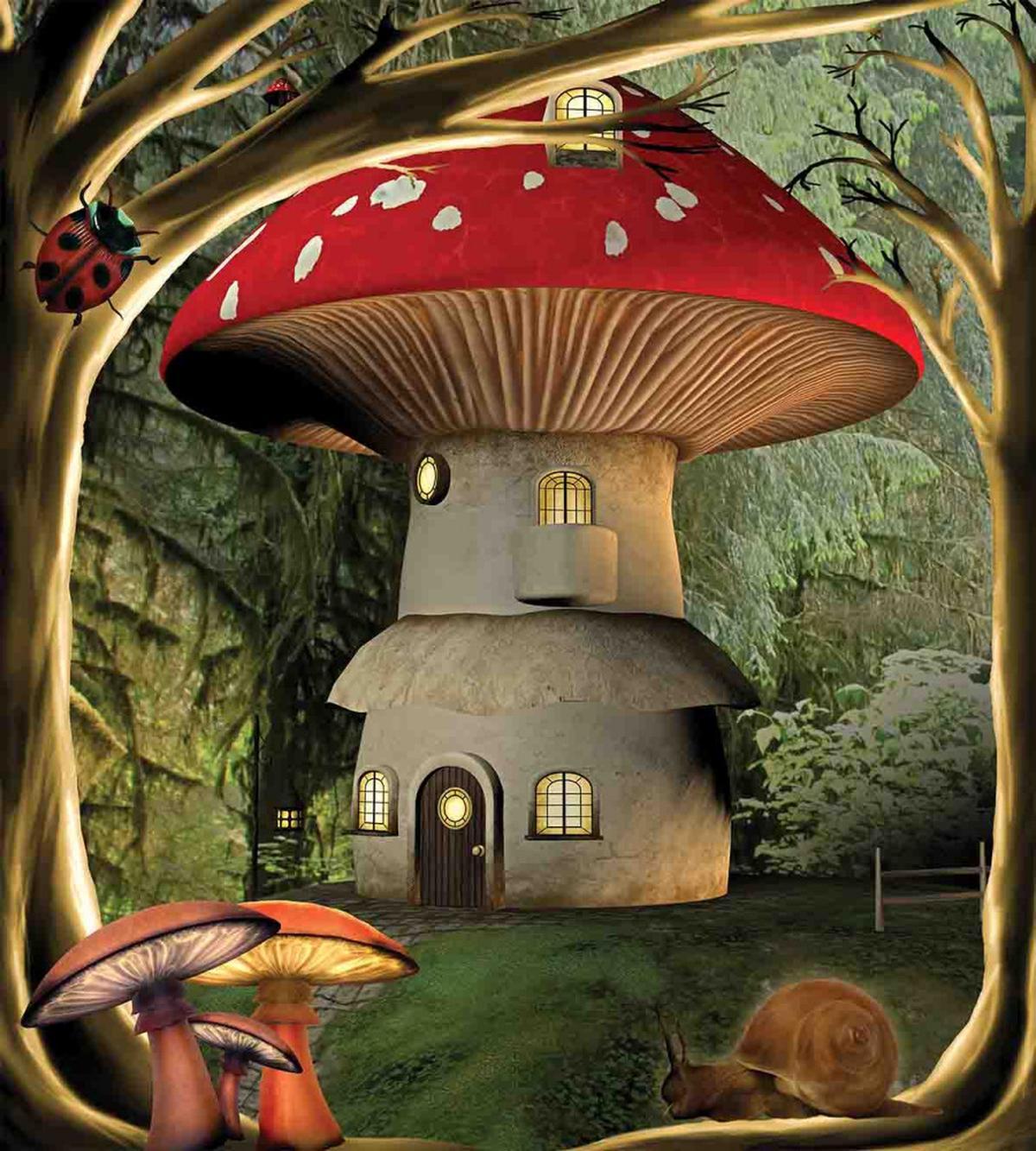 Mushroom Magic Forest — Pattern