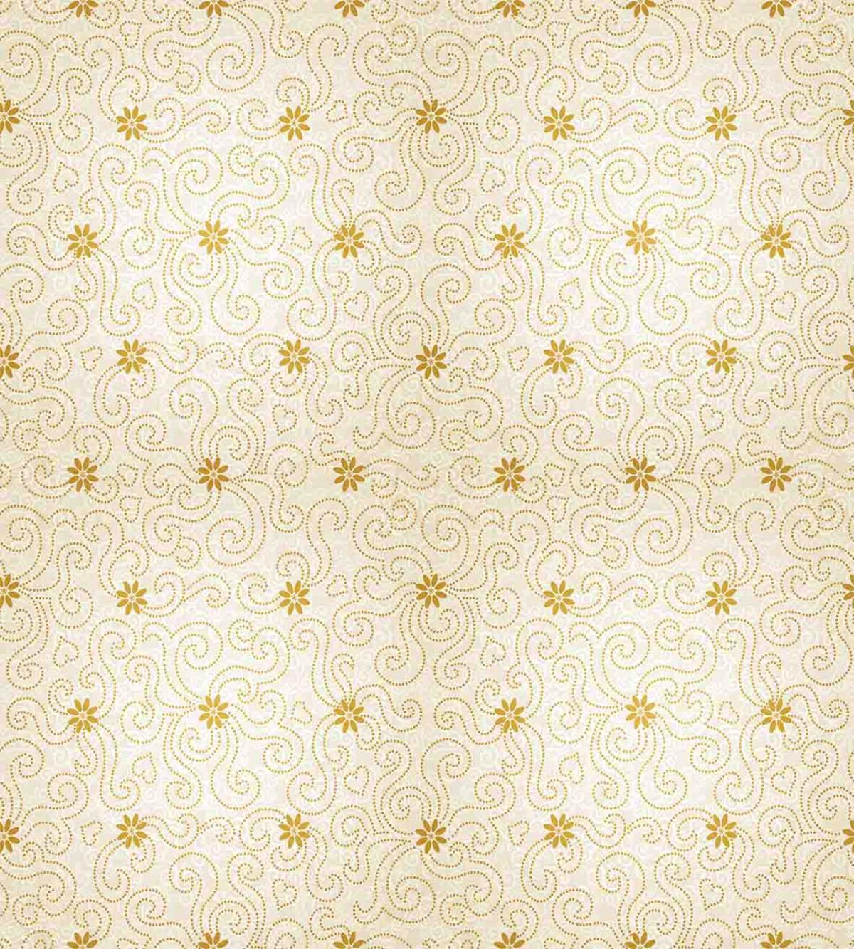 Tiny Flowers Curves — Pattern