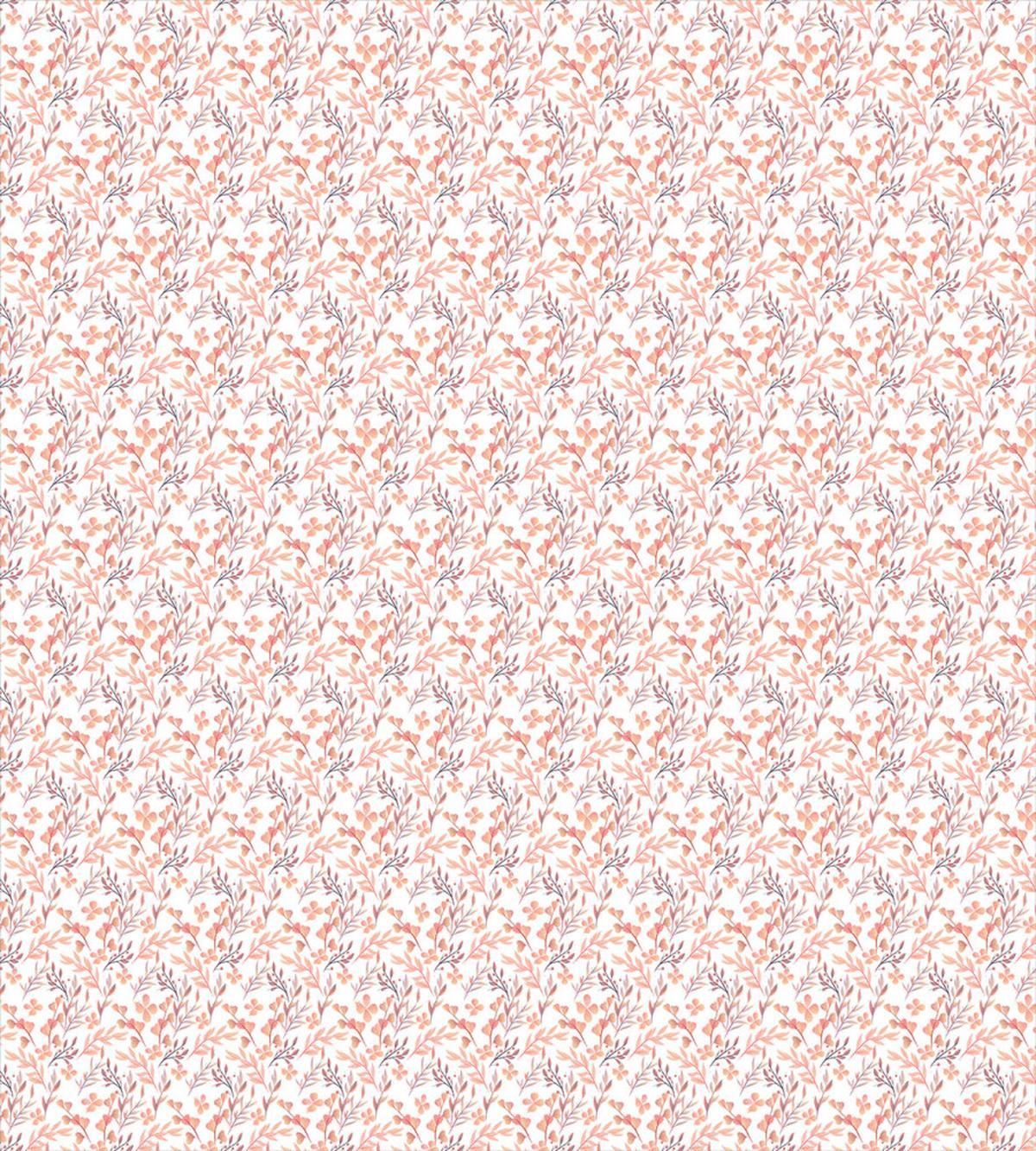Peachy Feminine Theme Flower — Pattern