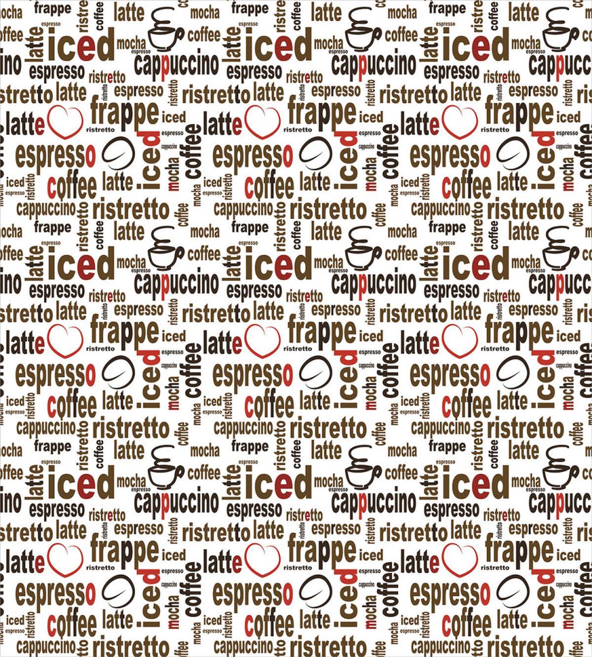 Coffee Words Cafe Shop — Pattern