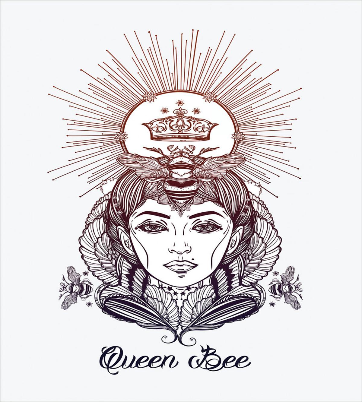 Royal Woman Motif — Pattern