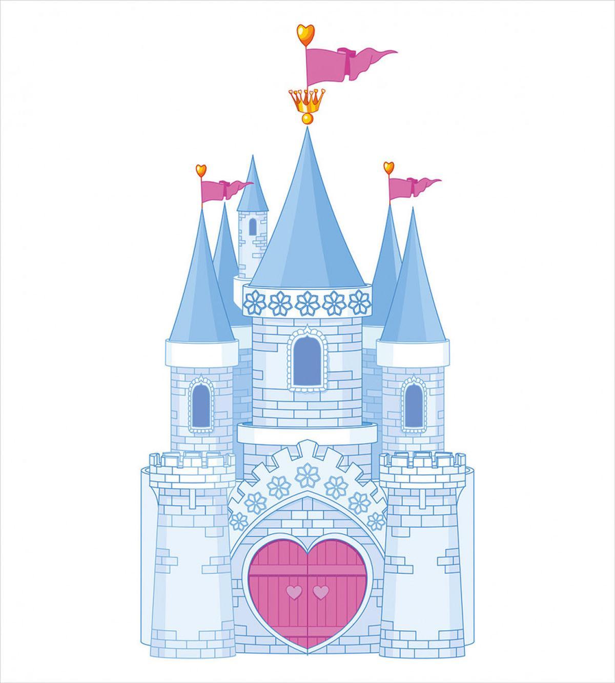 Romantic Fairy Tale Castle — Pattern