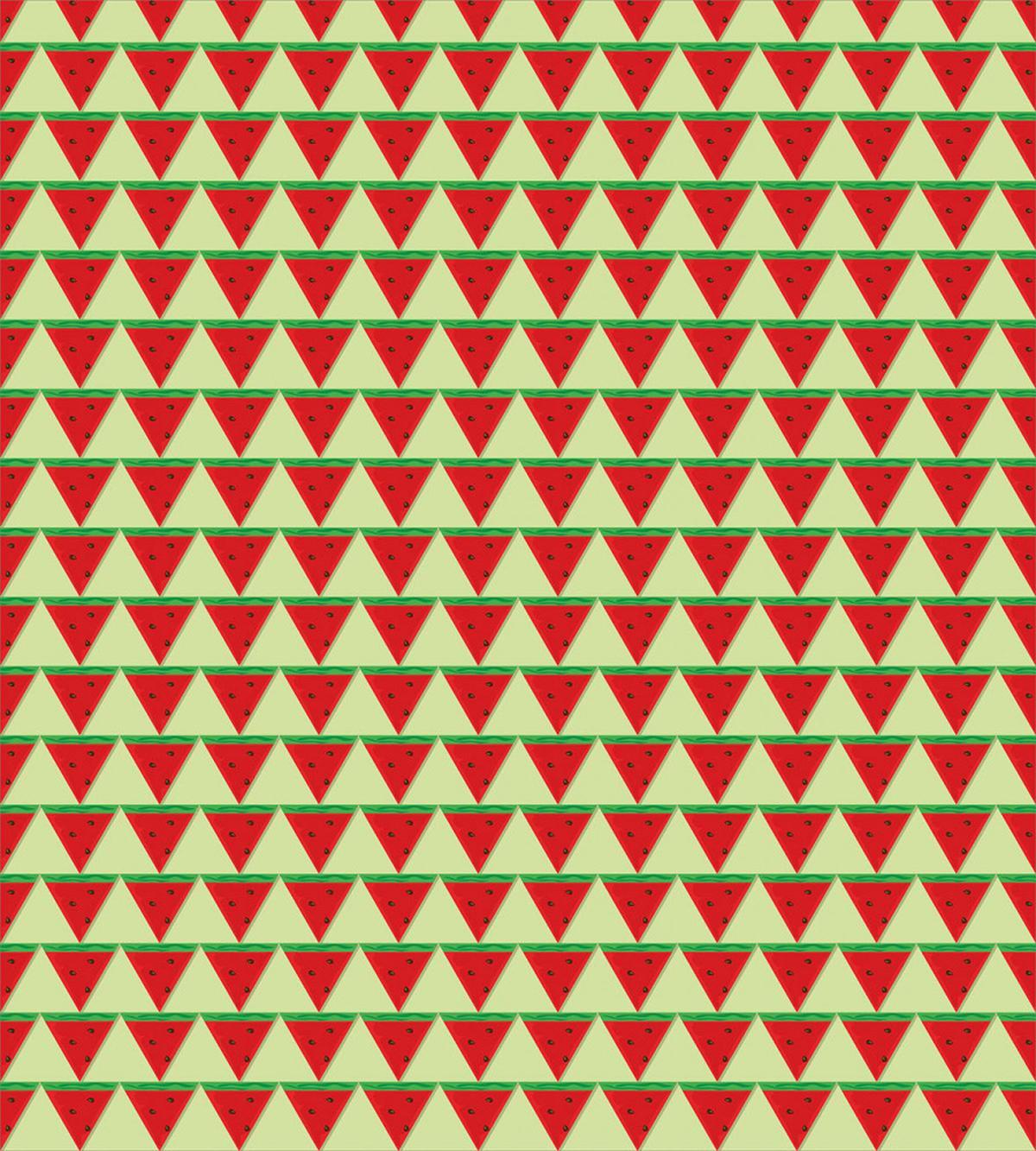 Triangle Watermelon Slices — Pattern