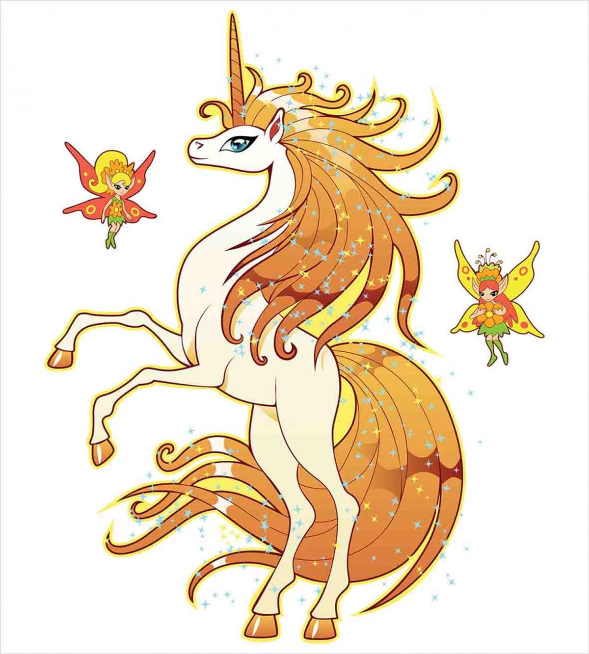Unicorn and Fairy Art — Pattern