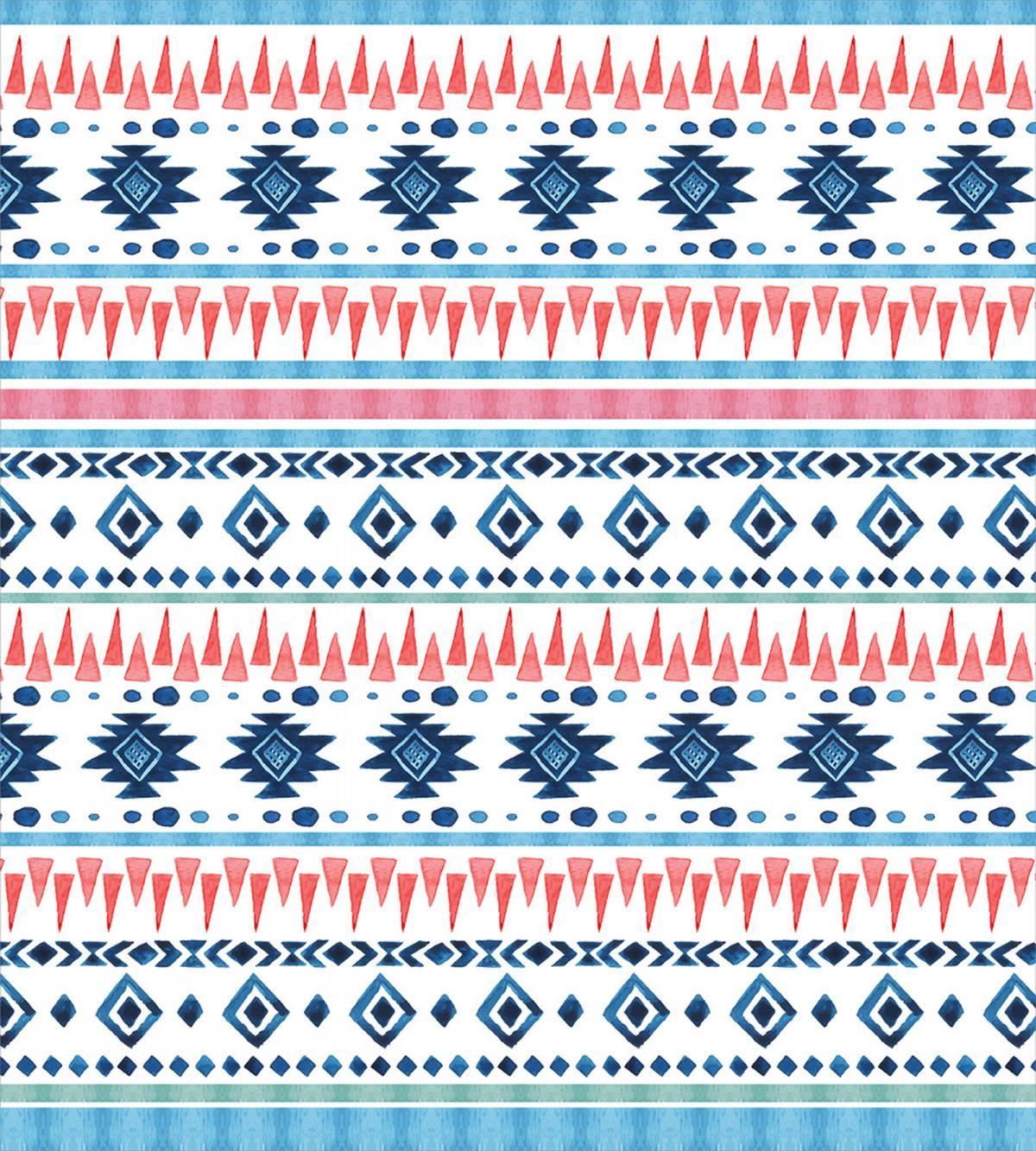 Watercolor Style Art Shapes — Pattern