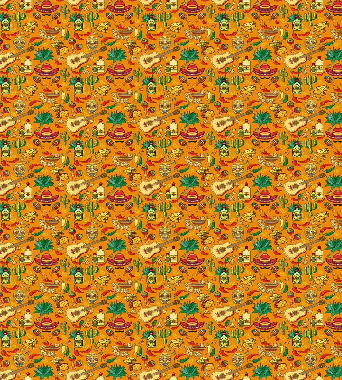 Cartoon Folklore Elements — Pattern