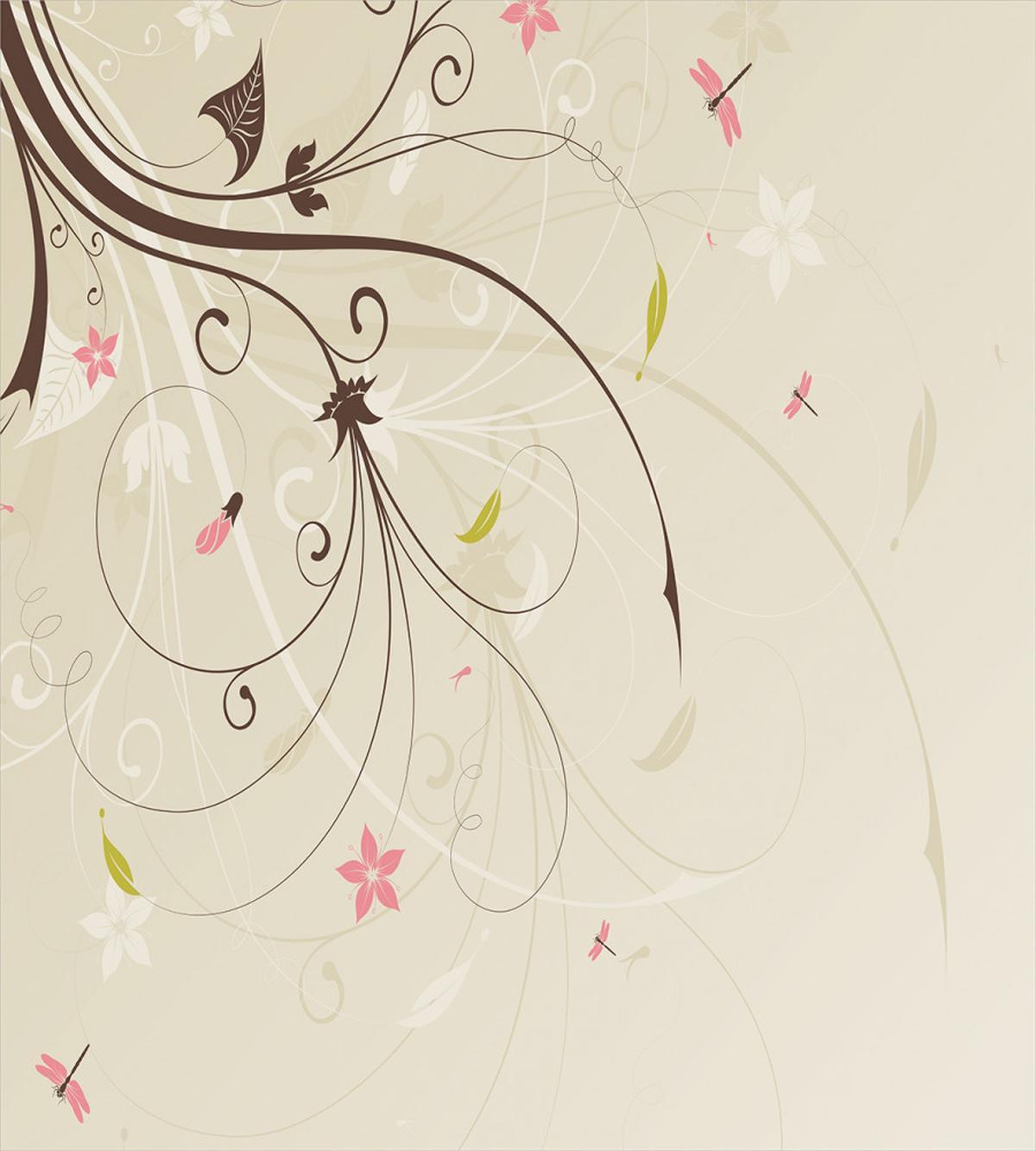 Bouquet Shabby Plant — Pattern
