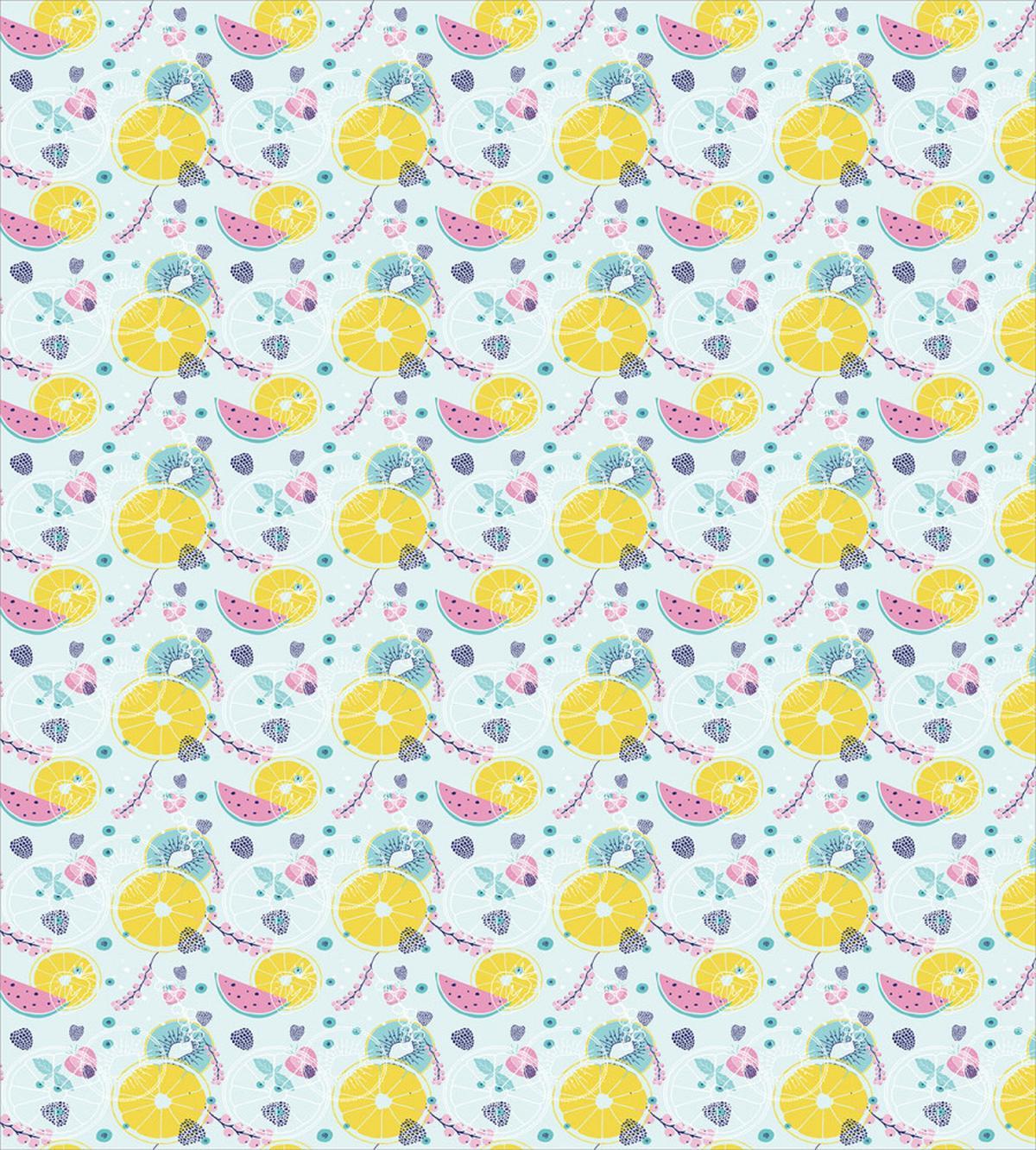 Abstract Vegan Food Design — Pattern
