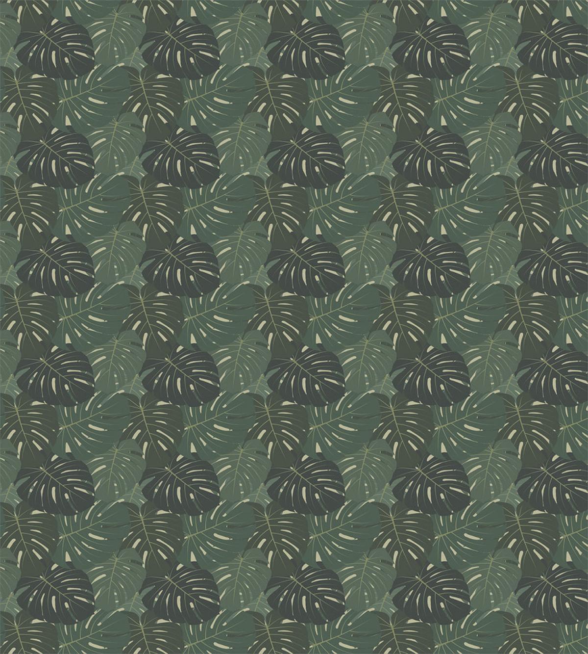 Exotic Art Monstera Leaves — Pattern