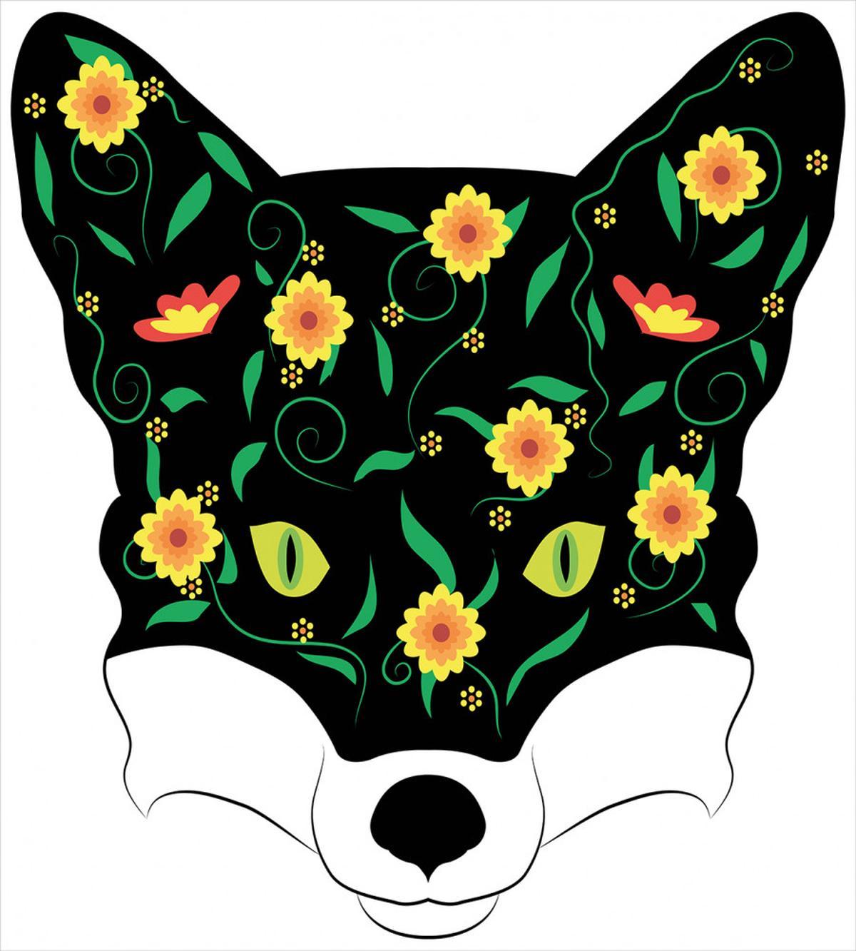 Portrait Flowers — Pattern