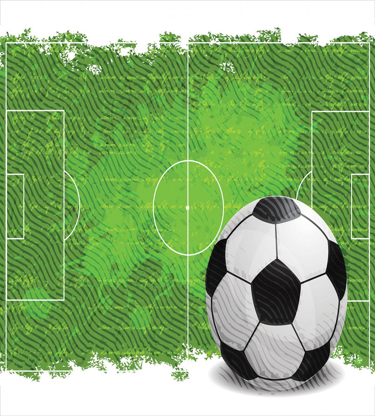 Grunge Football Design — Pattern