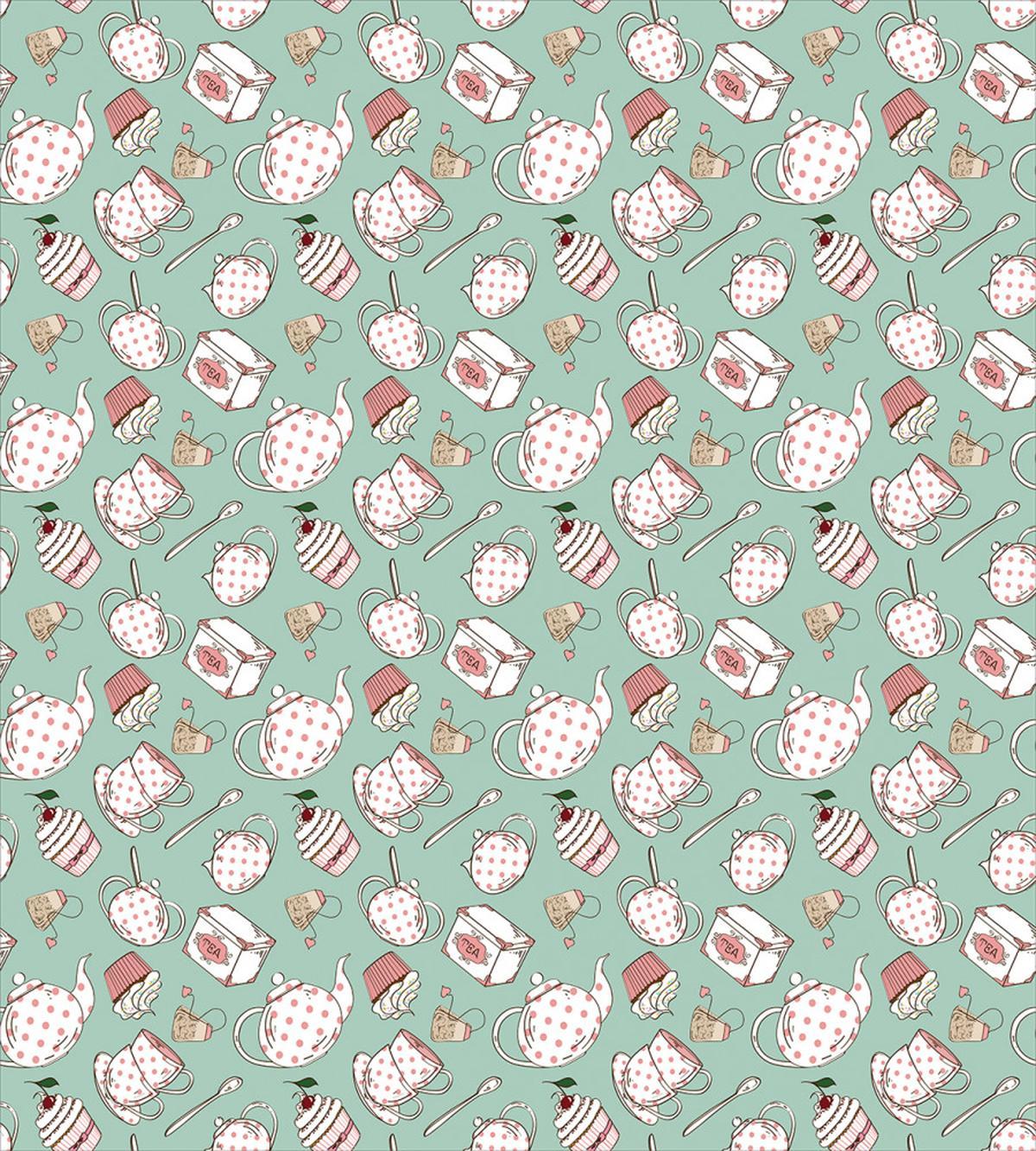 Dotted Pots and Cups — Pattern