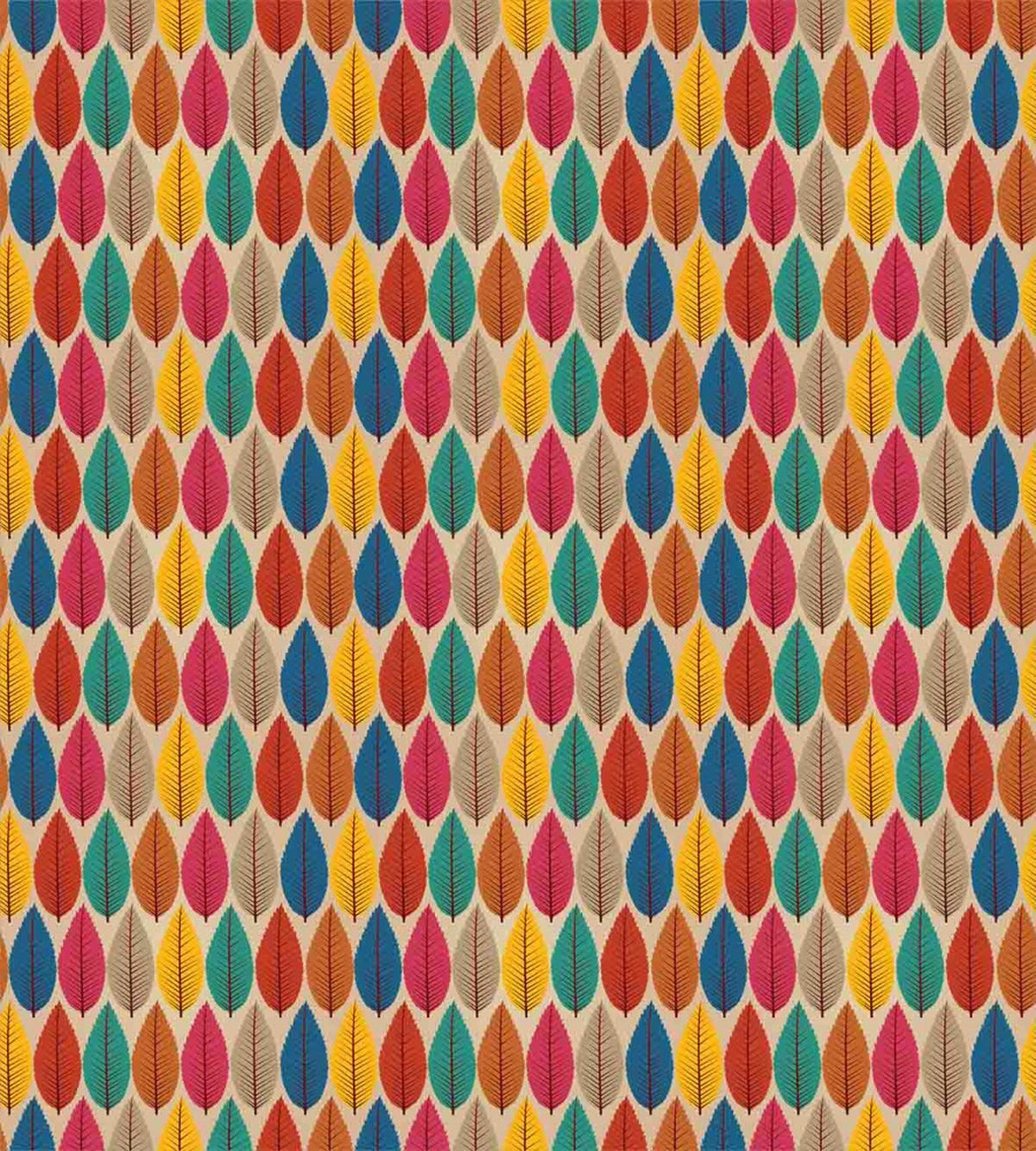 Fallen Leaves Colorful — Pattern