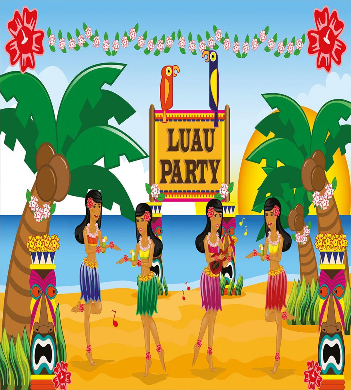 Luau Party Dance — Pattern