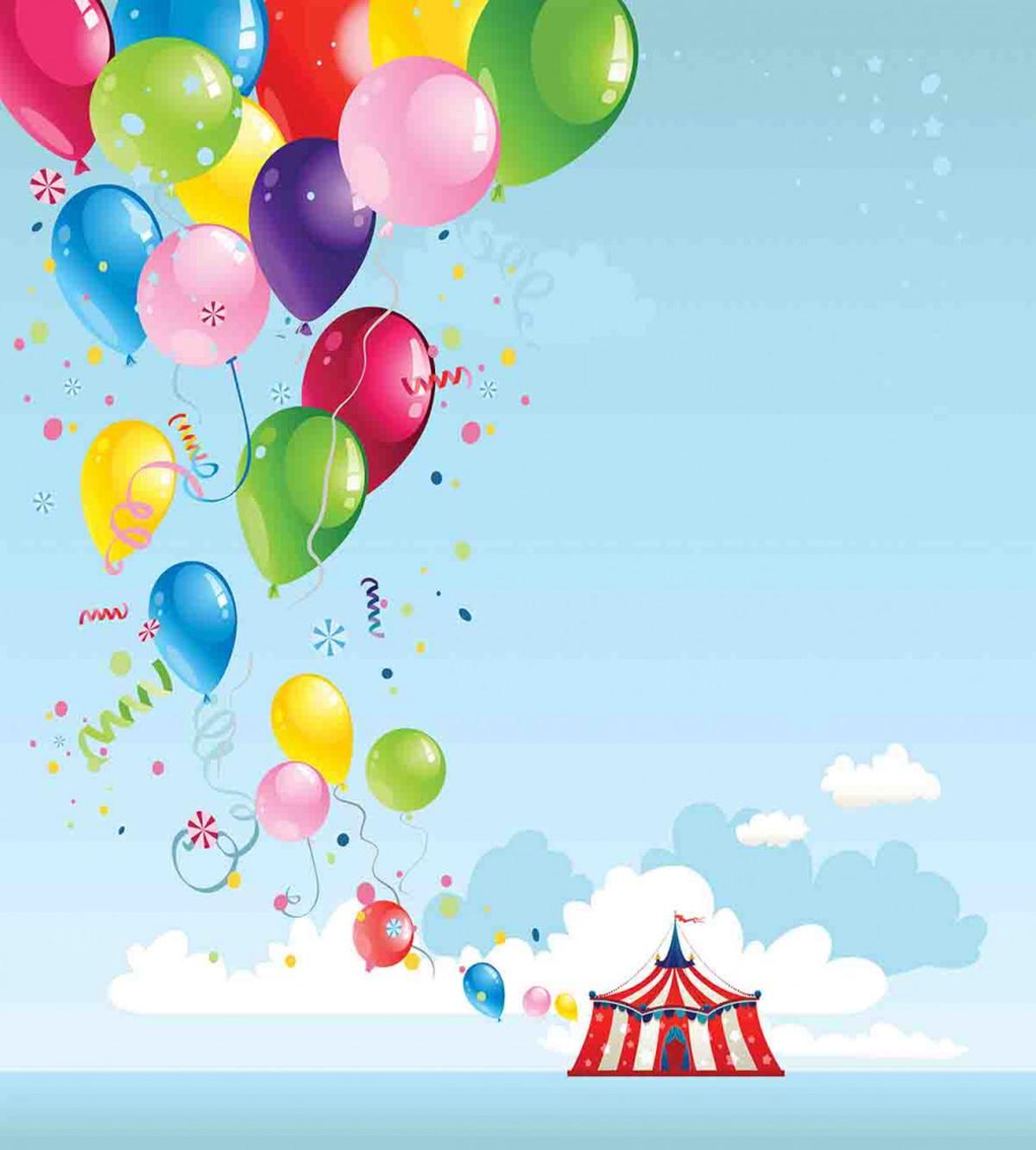Carnival Tent Balloons — Pattern