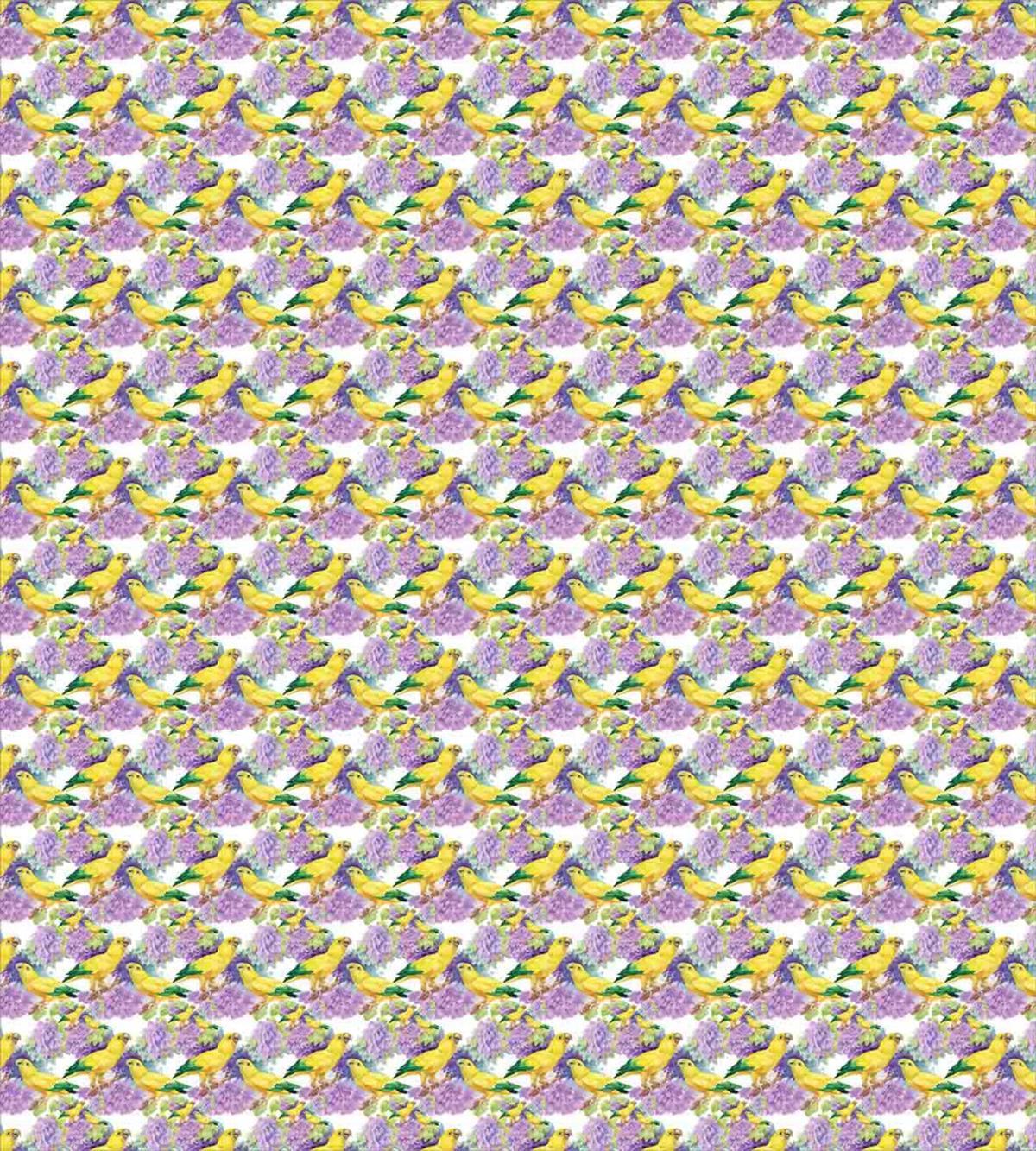 Tropical Yellow Parrot Birds — Pattern
