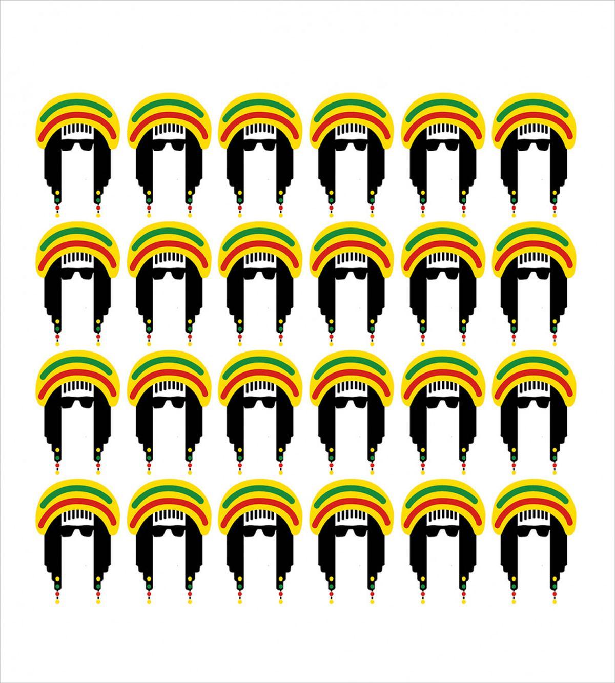 Rastafarian Dreadlocks — Pattern